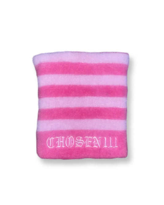 Pink Mohair Beanie